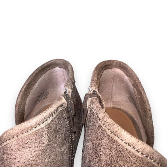 Lucky Brand Felixah D' Orsay Bootie Brown Suede Women's 7 - Picture 11 of 11